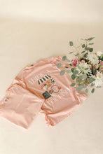 Load image into Gallery viewer, Abide and Flourish Floral Cart  Graphic Tee