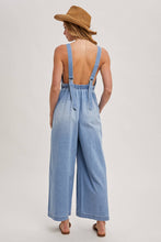 Load image into Gallery viewer, DENIM OVERALL JUMPSUIT