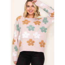Load image into Gallery viewer, Flower Sweater