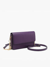 Load image into Gallery viewer, M2589 Lauryn Flapover Crossbody w/ Chain Strap