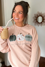 Load image into Gallery viewer, Hey There Pumpkin Trio Sweatshirt