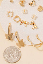 Load image into Gallery viewer, Assorted Mini Bow Heart Earrings Set
