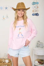 Load image into Gallery viewer, Beach cowgirl long sleeve