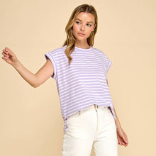 Load image into Gallery viewer, Striped Cap Sleeve Top