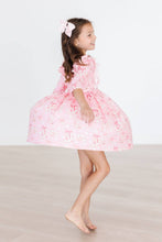 Load image into Gallery viewer, Howdy 3/4 Sleeve Ruffle Twirl Dress