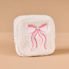 Load image into Gallery viewer, Teddy Pouch-Square Lovely Bow