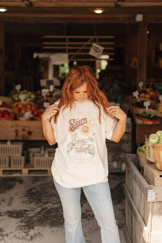 Harvest Is Plentiful, Seed PACKET Graphic Tee