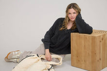 Load image into Gallery viewer, Charcoal oversized sweater