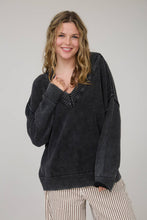 Load image into Gallery viewer, Charcoal oversized sweater