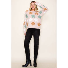 Load image into Gallery viewer, Flower Sweater