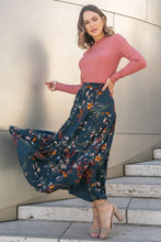 Load image into Gallery viewer, Three Layered Floral Skirt