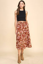 Load image into Gallery viewer, Floral Printed Skirt