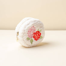 Load image into Gallery viewer, Teddy Pouch-Circle Roses