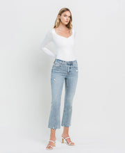 Load image into Gallery viewer, High rise kick flare jeans