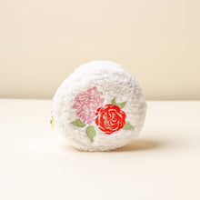 Load image into Gallery viewer, Teddy Pouch-Circle Roses