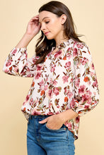Load image into Gallery viewer, Floral printed top