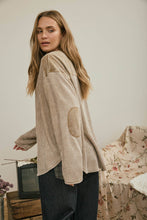 Load image into Gallery viewer, BOXY TEXTURED LONG SLEEVE WASHED KNIT TOP