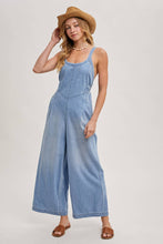 Load image into Gallery viewer, DENIM OVERALL JUMPSUIT