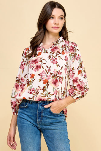 Floral printed top