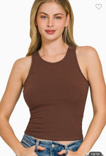 Load image into Gallery viewer, Ribbed tank top