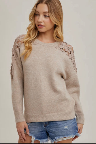 Crochet pullover