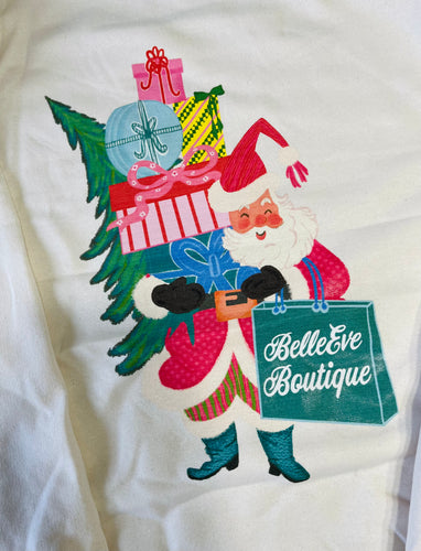 Custom BelleEve Santa Sweatshirt