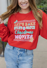 Load image into Gallery viewer, Christmas movies long sleeve