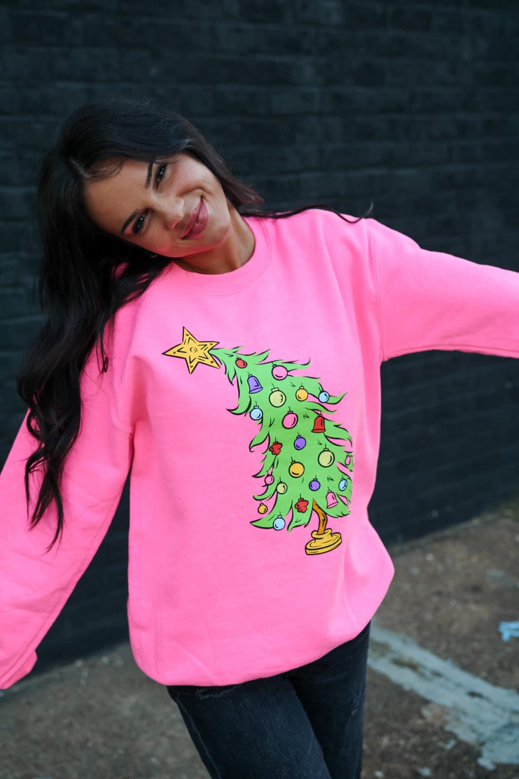 Pink who sweatshirt