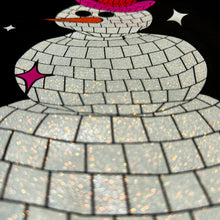 Load image into Gallery viewer, Disco snowman tee