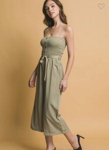 Smocked Jumpsuit