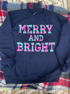 Merry & Bright sweatshirt