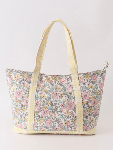 Yellow tote bag
