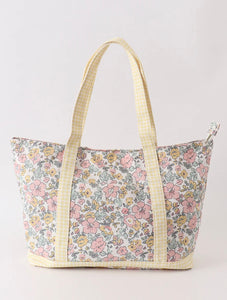 Yellow tote bag