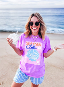 Sea + Sun Club tee