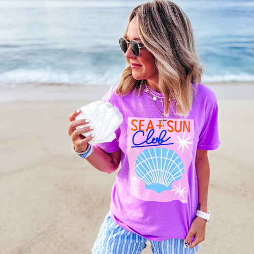 Sea + Sun Club tee
