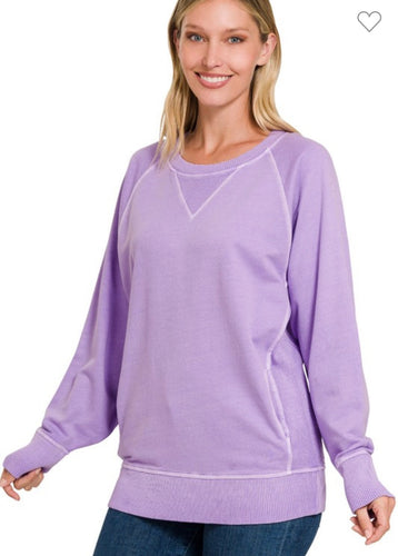 Pullover with pockets