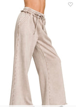 Load image into Gallery viewer, Ash mocha sweatpants with pockets