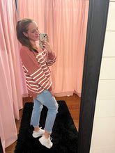 Load image into Gallery viewer, Oversized striped sweater