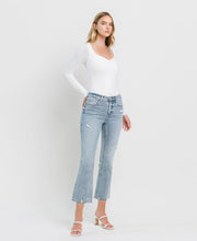 Load image into Gallery viewer, High rise kick flare jeans