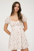 Load image into Gallery viewer, Ivory floral dress