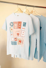 Load image into Gallery viewer, Valentine Stamp Graphic Long Sleeve