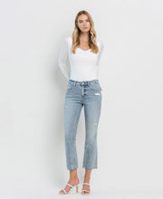 Load image into Gallery viewer, High rise kick flare jeans