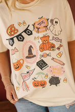 Load image into Gallery viewer, Boo Halloween Collage Graphic Tee