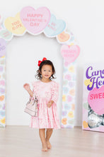 Load image into Gallery viewer, Howdy 3/4 Sleeve Ruffle Twirl Dress