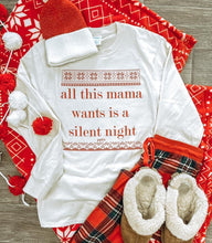 Load image into Gallery viewer, Mama Silent Night Long Sleeve