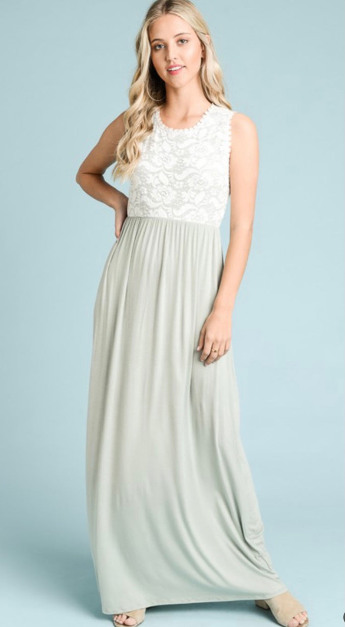 Sage and Lace Maxi