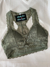 Load image into Gallery viewer, Olive Lace Bralette