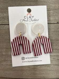 Clay earrings