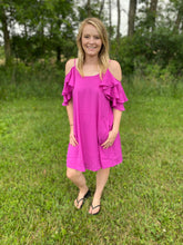 Load image into Gallery viewer, Sweet Summertime Dress in Berry