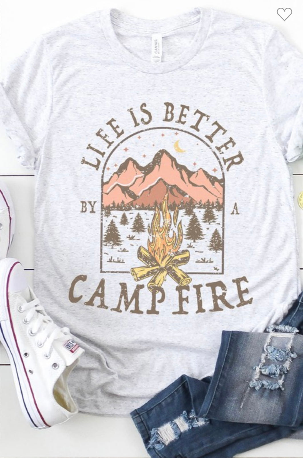 Campfire Graphic Tee